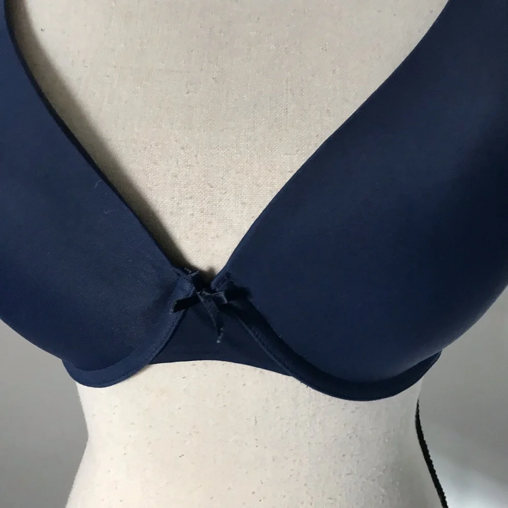 ❤️3X20 MAIDENFORM Underwire Light Padding Blue Bra | 36DD